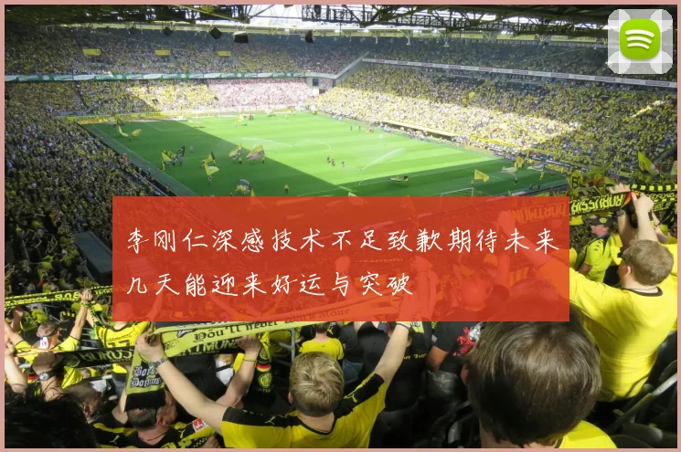 李刚仁深感技术不足致歉期待未来几天能迎来好运与突破